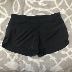 Lululemon Black Speed Up Short